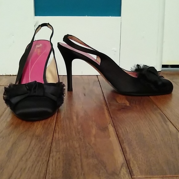 Never Worn Kate Spade Satin Heel - Picture 2 of 5